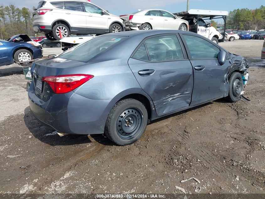 VIN 2T1BURHE9JC051456 2018 TOYOTA COROLLA LE