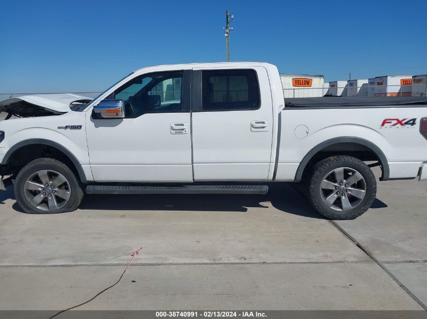 1FTFW1ET7DKD94236 2013 Ford F-150 Fx4