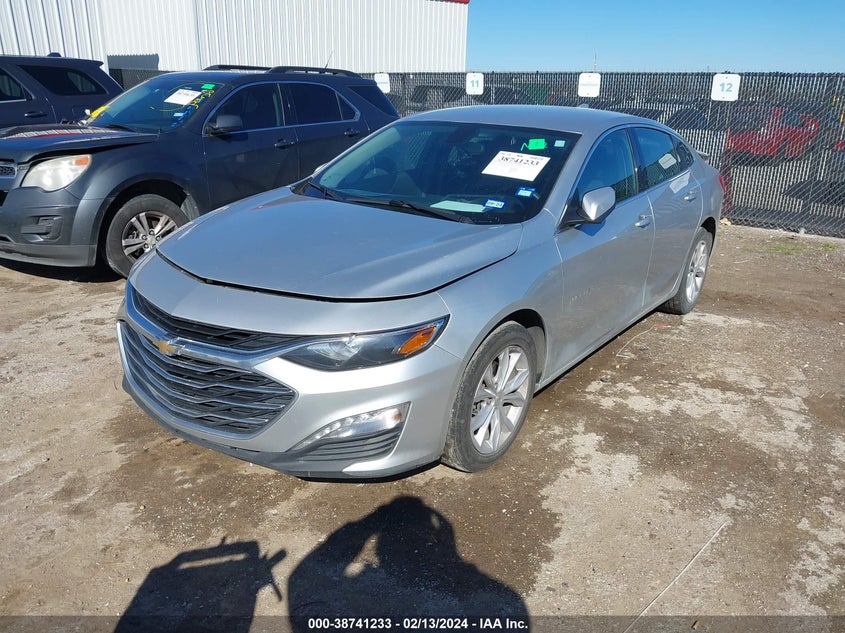 VIN 1G1ZD5ST3NF123675 2022 CHEVROLET MALIBU LT