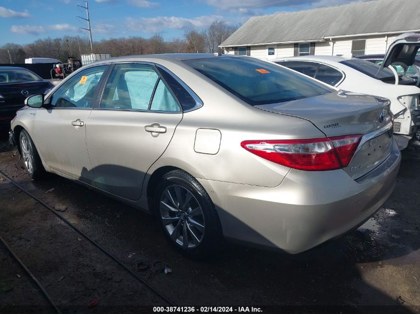 2016 Toyota Camry Hybrid Xle VIN: 4T1BD1FK6GU191174 Lot: 38741236