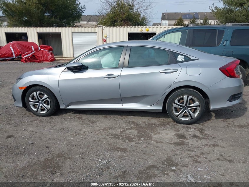 VIN 19XFC2F57HE233036 2017 HONDA CIVIC LX