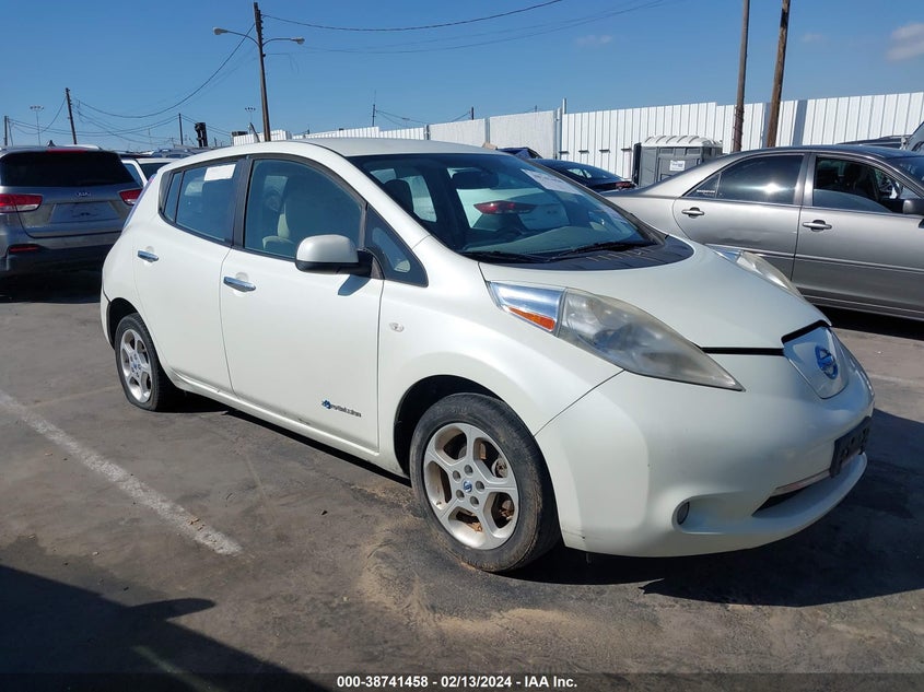 2011 Nissan Leaf Sl VIN: JN1AZ0CP6BT002472 Lot: 38741458