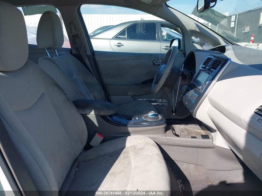 2011 Nissan Leaf Sl VIN: JN1AZ0CP6BT002472 Lot: 38741458