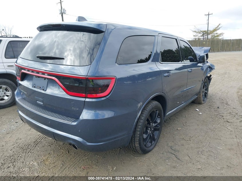VIN 1C4RDJDG6LC205124 2020 DODGE DURANGO GT PLUS AWD