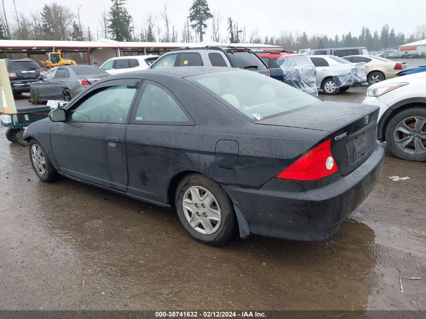 2004 Honda Civic Vp VIN: 1HGEM21164L062828 Lot: 40357666