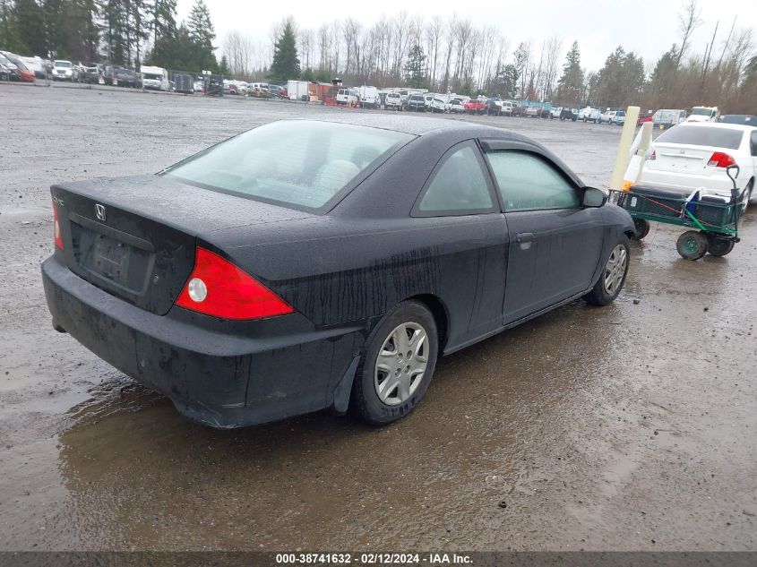 2004 Honda Civic Vp VIN: 1HGEM21164L062828 Lot: 40357666