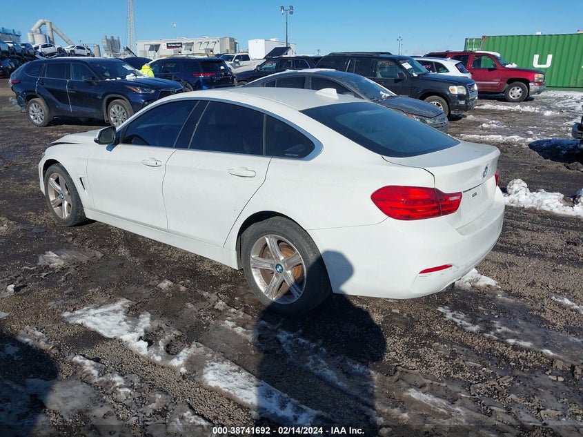 2016 BMW 428I GRAN COUPE XDRIVE - WBA4C9C54GG136862