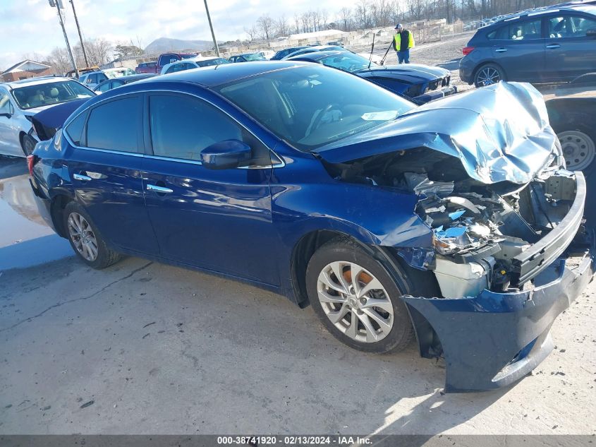 2018 Nissan Sentra Sv VIN: 3N1AB7AP3JL623350 Lot: 38741920