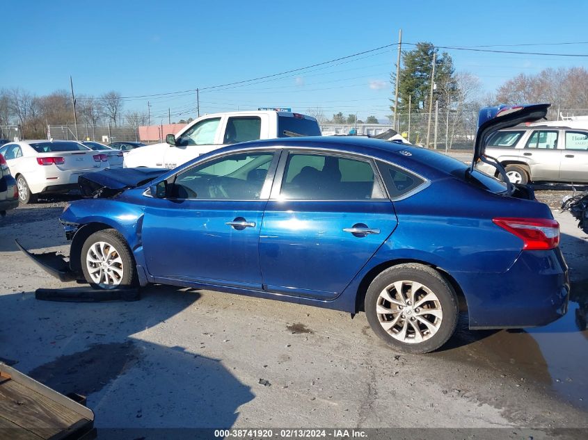 2018 Nissan Sentra Sv VIN: 3N1AB7AP3JL623350 Lot: 38741920