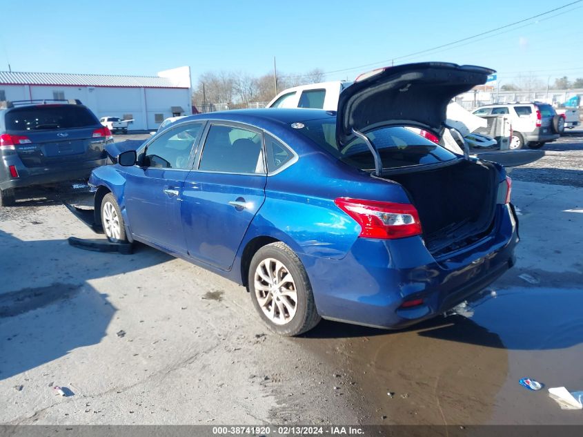 2018 Nissan Sentra Sv VIN: 3N1AB7AP3JL623350 Lot: 38741920