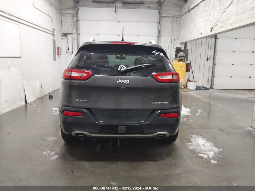 2014 Jeep Cherokee Limited VIN: 1C4PJMDS2EW290924 Lot: 38741932