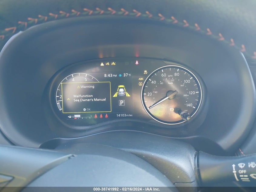 2023 NISSAN KICKS 1.6L I-4 DOHC, VVT, (VIN: 3N1CP5DV2PL496043
