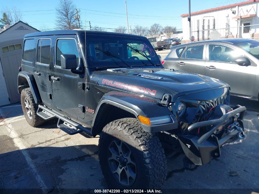 2021 Jeep Wrangler Unlimited Rubicon 4X4 VIN: 1C4HJXFG4MW564072 Lot: 38742200