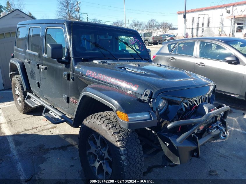 2021 Jeep Wrangler Unlimited Rubicon 4X4 VIN: 1C4HJXFG4MW564072 Lot: 38742200