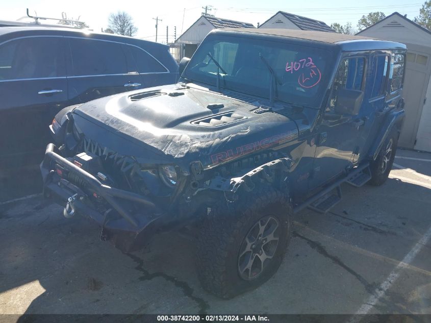 2021 Jeep Wrangler Unlimited Rubicon 4X4 VIN: 1C4HJXFG4MW564072 Lot: 38742200