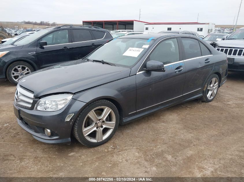 2010 Mercedes-Benz C 300 Luxury 4Matic VIN: WDDGF8BB8AR124093 Lot: 37983680