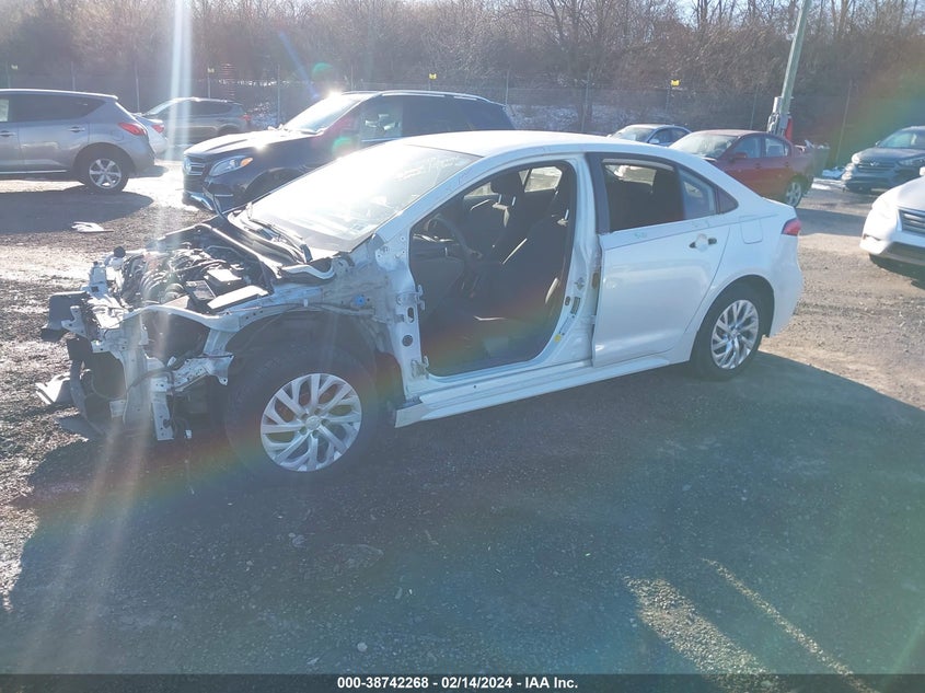 VIN JTDEPRAE9LJ003655 2020 TOYOTA COROLLA LE