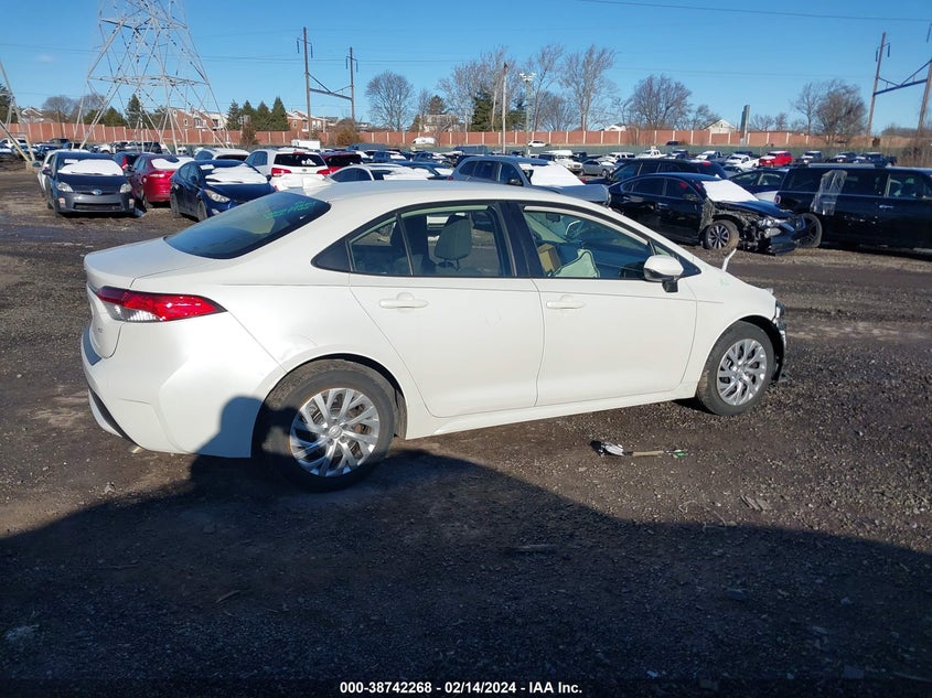 VIN JTDEPRAE9LJ003655 2020 TOYOTA COROLLA LE