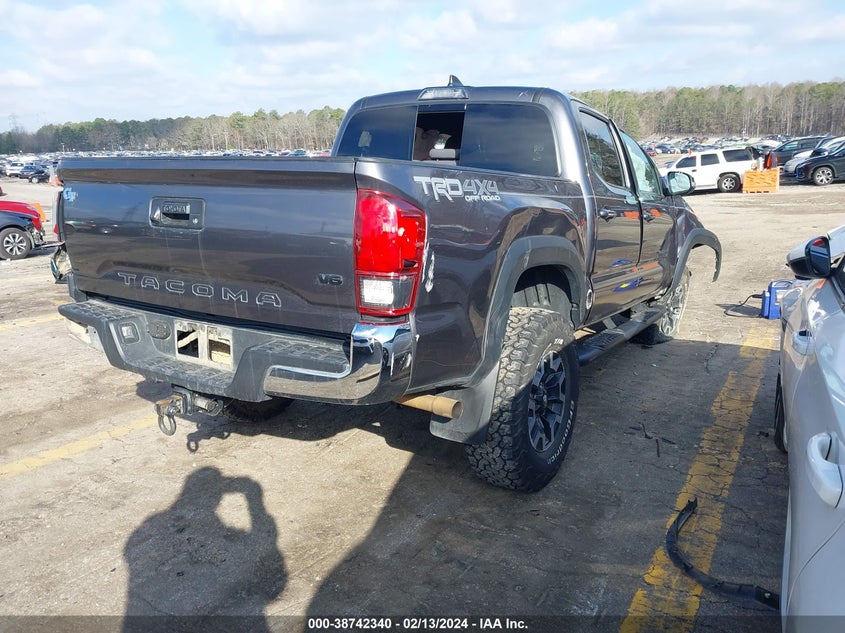 VIN 5TFCZ5AN5KX196263 2019 TOYOTA TACOMA TRD OFF ROAD