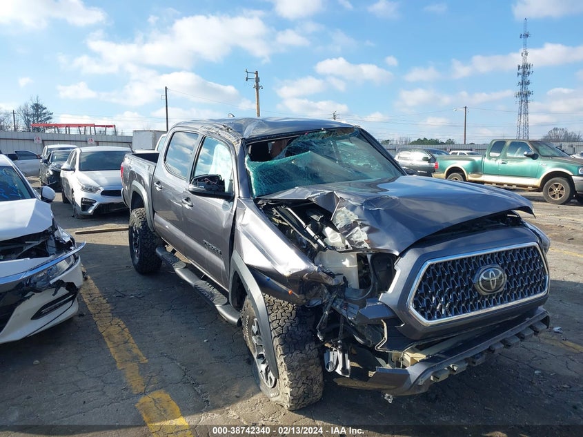 VIN 5TFCZ5AN5KX196263 2019 TOYOTA TACOMA TRD OFF ROAD