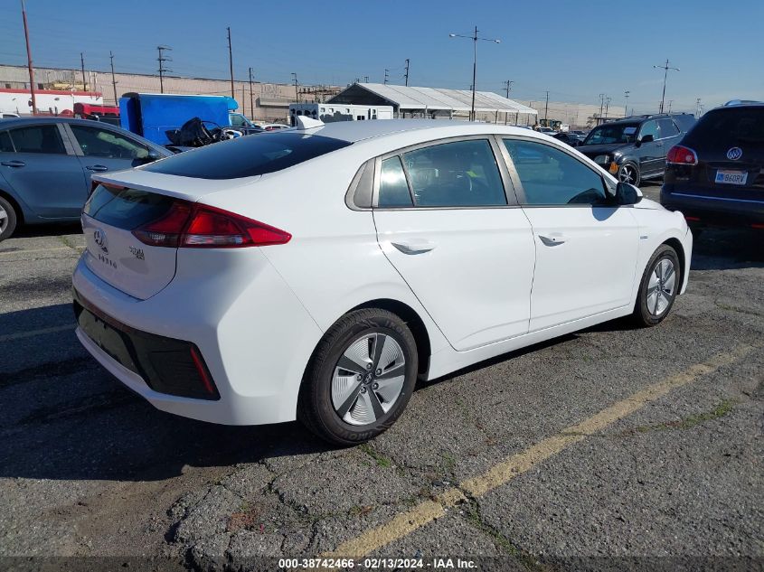 2019 Hyundai Ioniq Hybrid Blue VIN: KMHC65LC1KU180529 Lot: 38742466