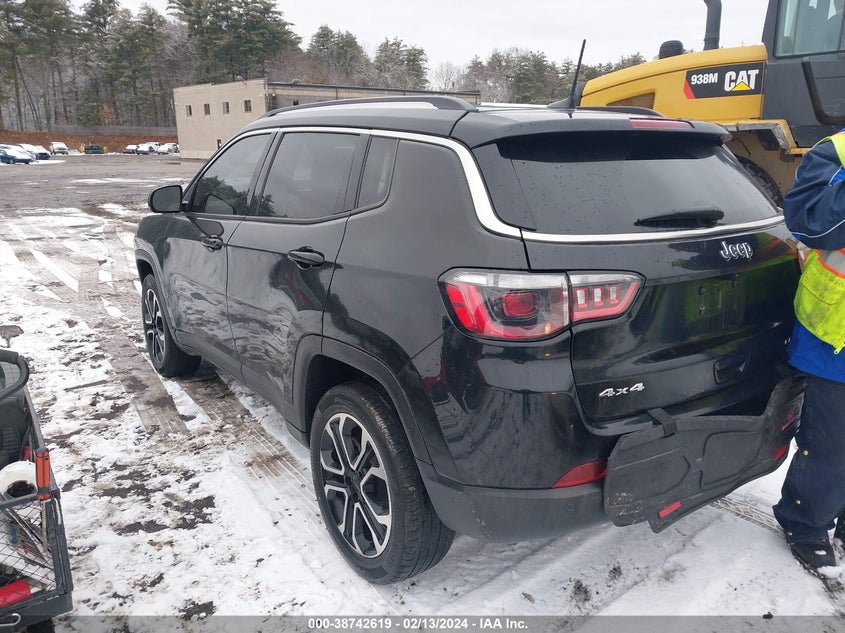 VIN 3C4NJDCB6NT107376 2022 JEEP COMPASS LIMITED 4X4