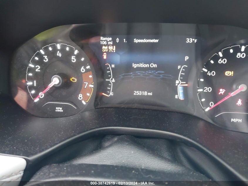 VIN 3C4NJDCB6NT107376 2022 JEEP COMPASS LIMITED 4X4