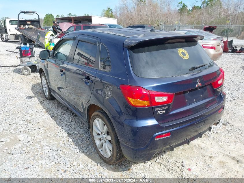 2011 Mitsubishi Outlander Sport Se VIN: JA4AR4AU5BZ003780 Lot: 38742633