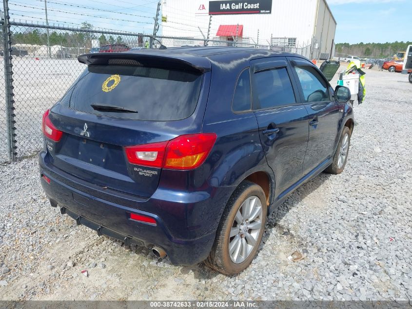 2011 Mitsubishi Outlander Sport Se VIN: JA4AR4AU5BZ003780 Lot: 38742633
