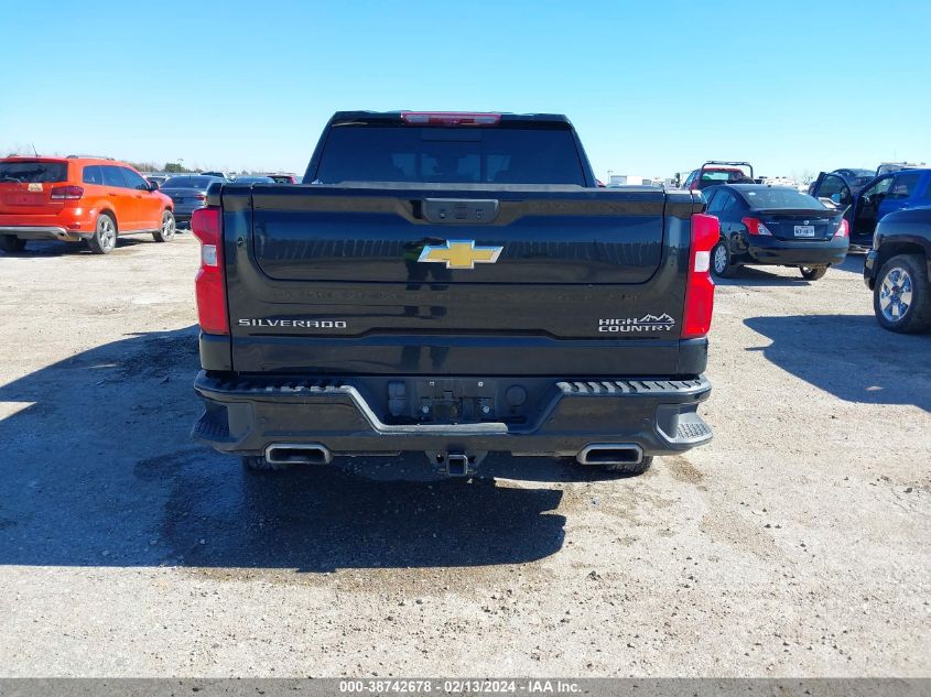 2022 Chevrolet Silverado 1500 4Wd Short Bed High Country VIN: 3GCUDJED7NG524188 Lot: 38742678