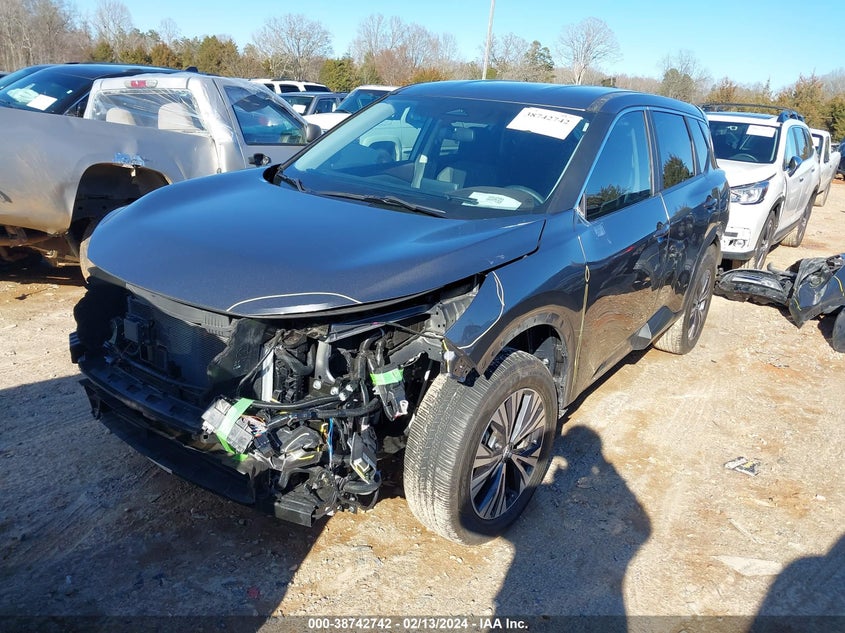 VIN 5N1BT3BAXPC740828 2023 NISSAN ROGUE SV