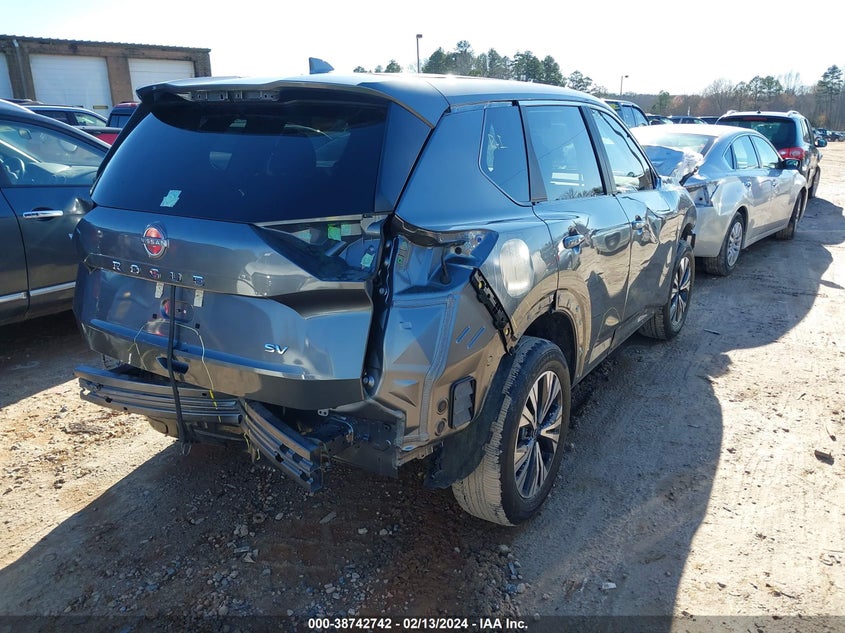 VIN 5N1BT3BAXPC740828 2023 NISSAN ROGUE SV