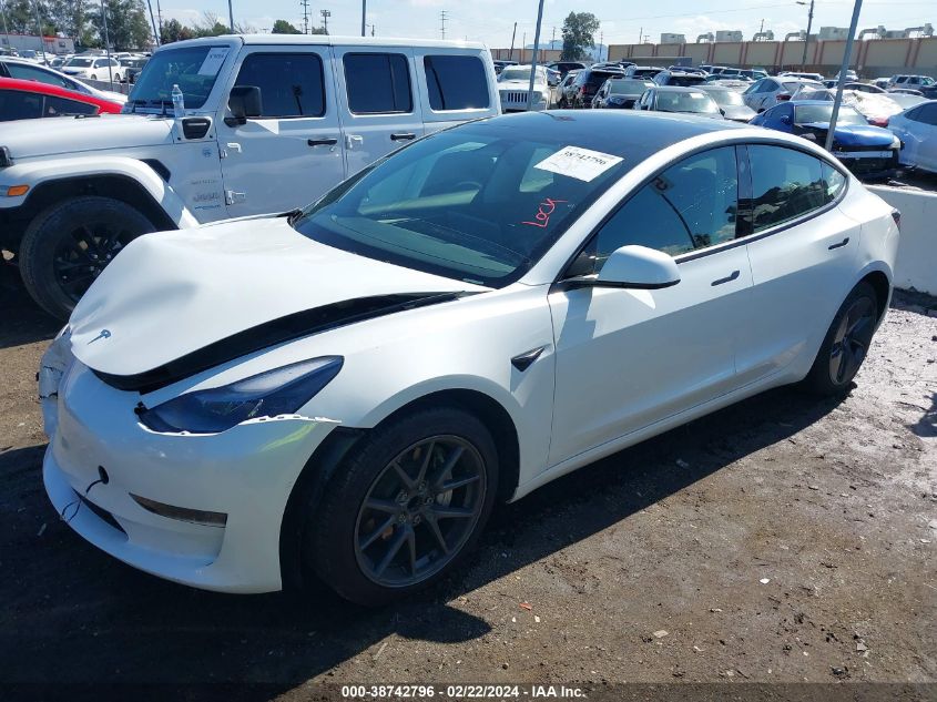 5YJ3E1EA1PF427642 2023 TESLA MODEL 3 - Image 2