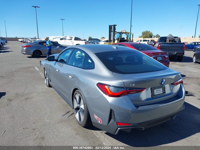 2023 BMW I4 U(VIN: WBY43AW06PFR09646