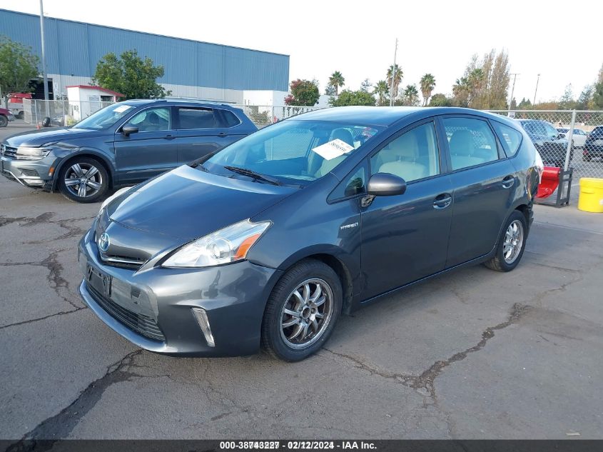 2012 Toyota Prius V Five/Three/Two VIN: JTDZN3EU6C3136903 Lot: 38743227