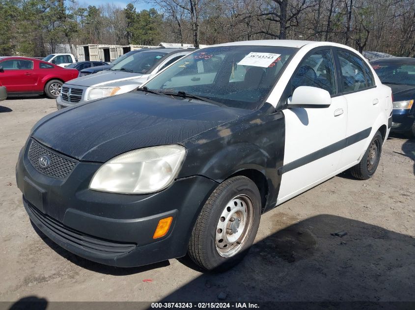 KNADE123376223640 2007 Kia Rio