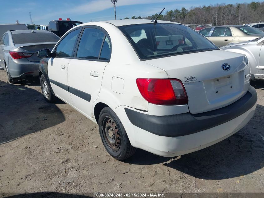 KNADE123376223640 2007 Kia Rio