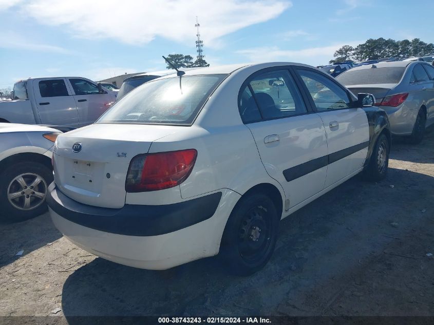 KNADE123376223640 2007 Kia Rio