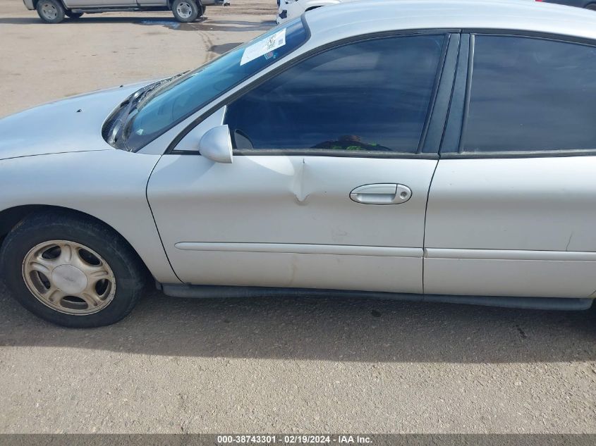 1997 Ford Taurus Gl VIN: 1FALP52U6VG268061 Lot: 38743301