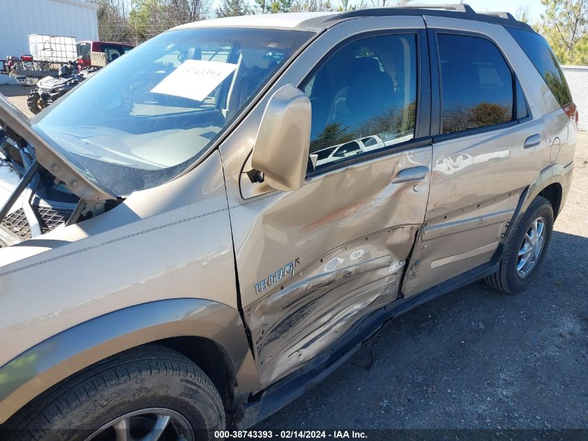 2002 Buick Rendezvous Cxl VIN: 3G5DB03E12S502702 Lot: 38743393