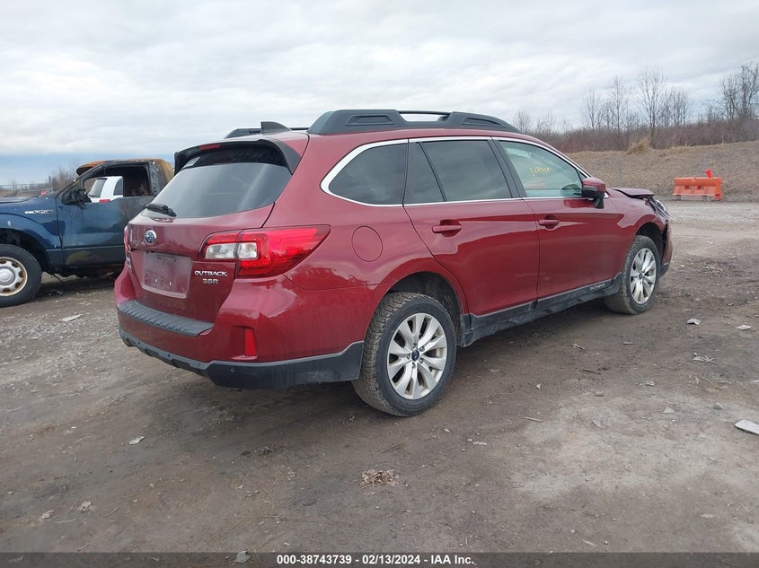 VIN 4S4BSENCXH3439828 2017 SUBARU OUTBACK 3.6R LIMITED