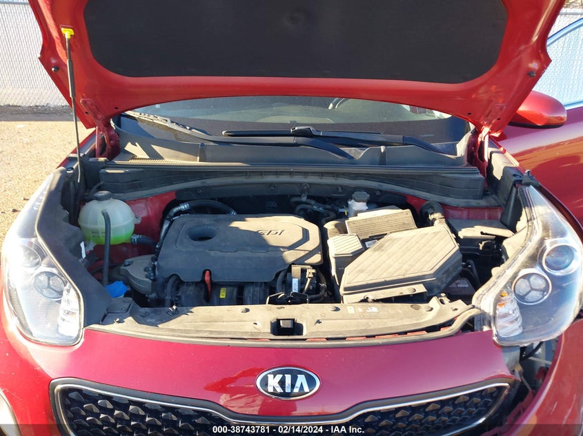 VIN KNDPM3AC4H7206373 2017 KIA SPORTAGE LX