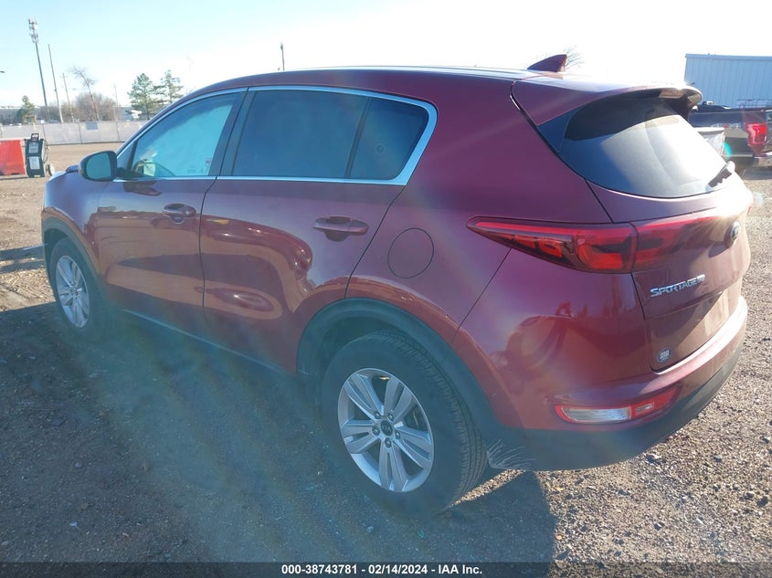 VIN KNDPM3AC4H7206373 2017 KIA SPORTAGE LX