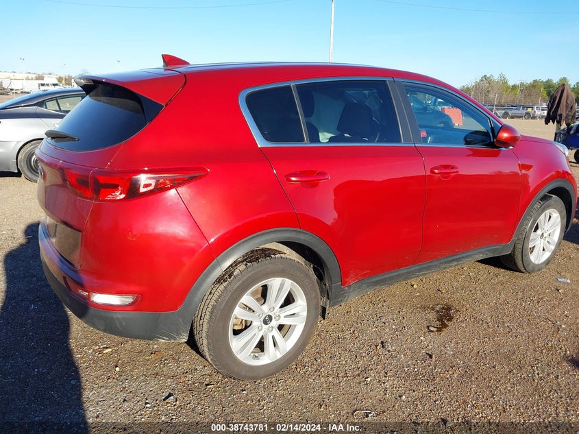 VIN KNDPM3AC4H7206373 2017 KIA SPORTAGE LX