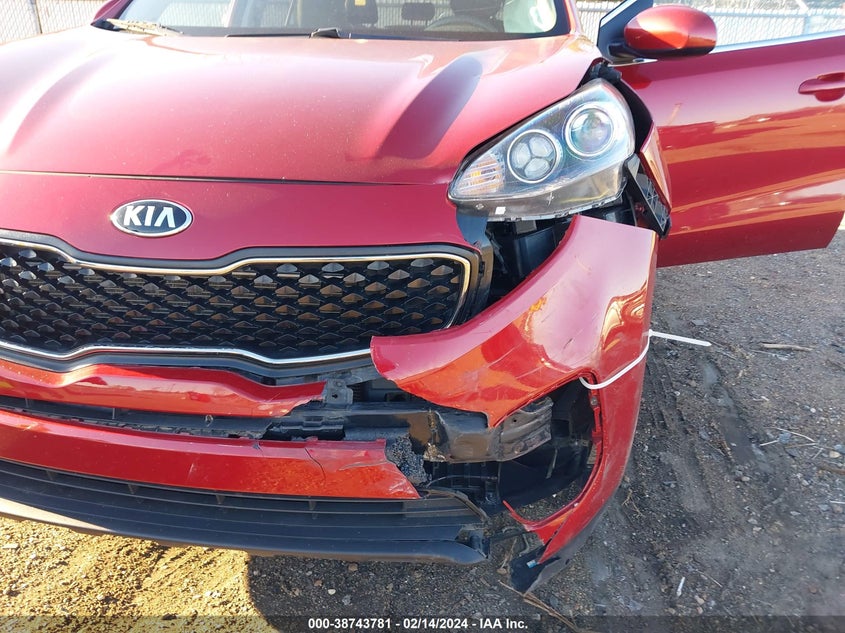 VIN KNDPM3AC4H7206373 2017 KIA SPORTAGE LX