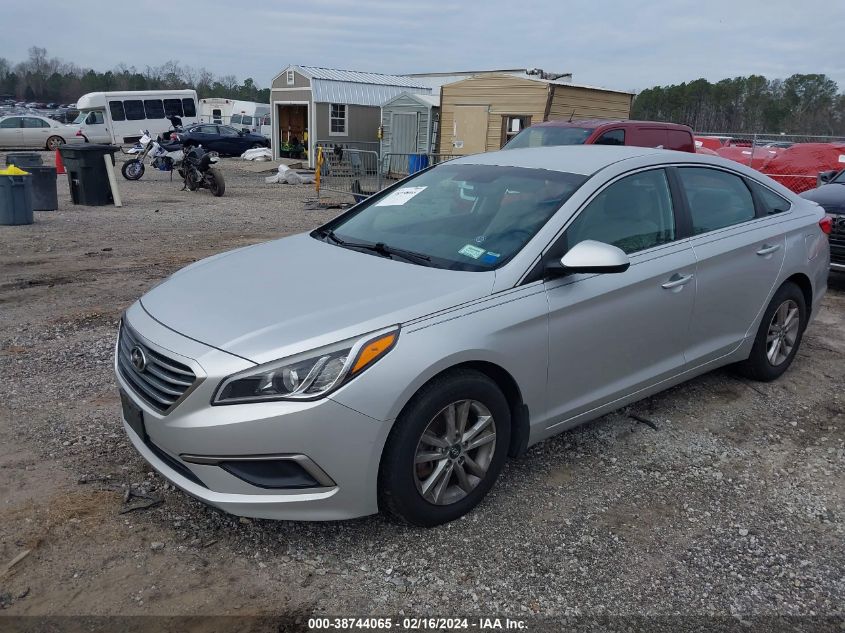 2016 Hyundai Sonata Se VIN: 5NPE24AFXGH380505 Lot: 38744065