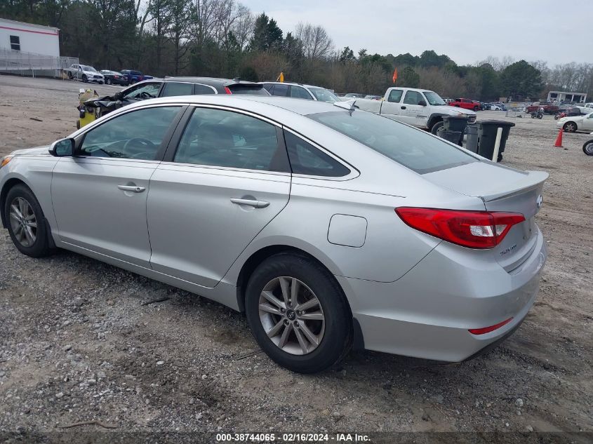 2016 Hyundai Sonata Se VIN: 5NPE24AFXGH380505 Lot: 38744065