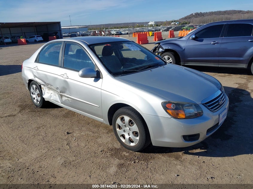 2009 Kia Spectra Ex VIN: KNAFE221895627281 Lot: 38744203