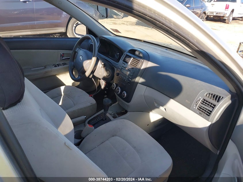 2009 Kia Spectra Ex VIN: KNAFE221895627281 Lot: 38744203