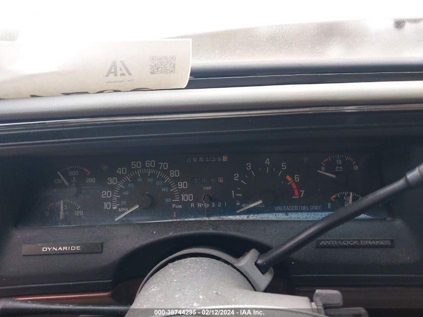 1997 Buick Lesabre Custom VIN: 1G4HP52K4VH543057 Lot: 38744295